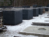 Plac produkacja szamb betonowych Gdańsk